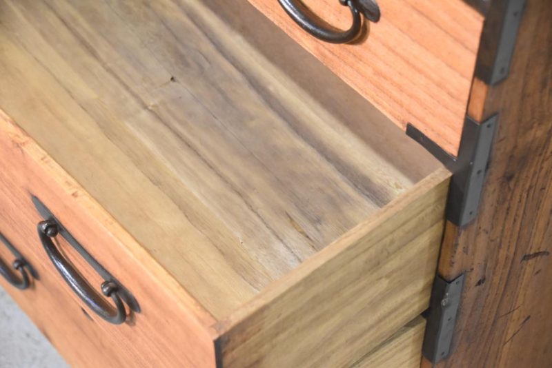 Hikidashi Antique Chest of Drawers Width:660mm - Image 9