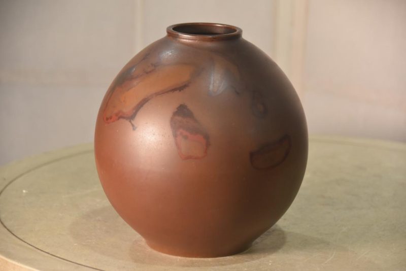 Vintage Murashido Bronze Vase Width:190mm - Image 4