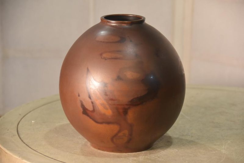 Vintage Murashido Bronze Vase Width:190mm