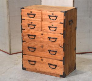 Hikidashi Antique Chest of Drawers Width:660mm