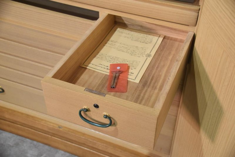 Japanese Vintage Art Storage Chest (Obi Chest)Width:1210mm - Image 10
