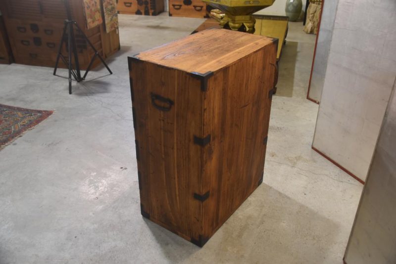 Hikidashi Antique Chest of Drawers Width:660mm - Image 10
