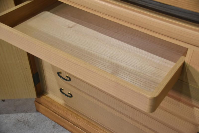 Japanese Vintage Art Storage Chest (Obi Chest)Width:1210mm - Image 8