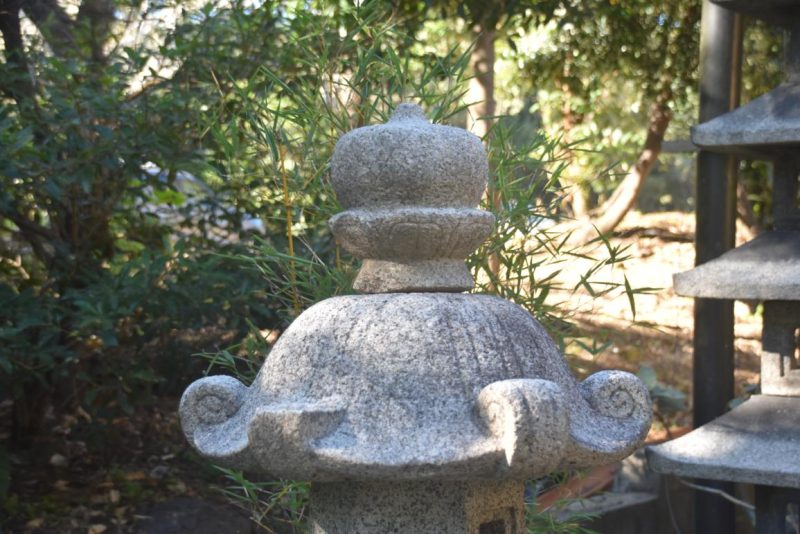 Edo Period Granite Garden Lantern Height:1630mm - Image 6