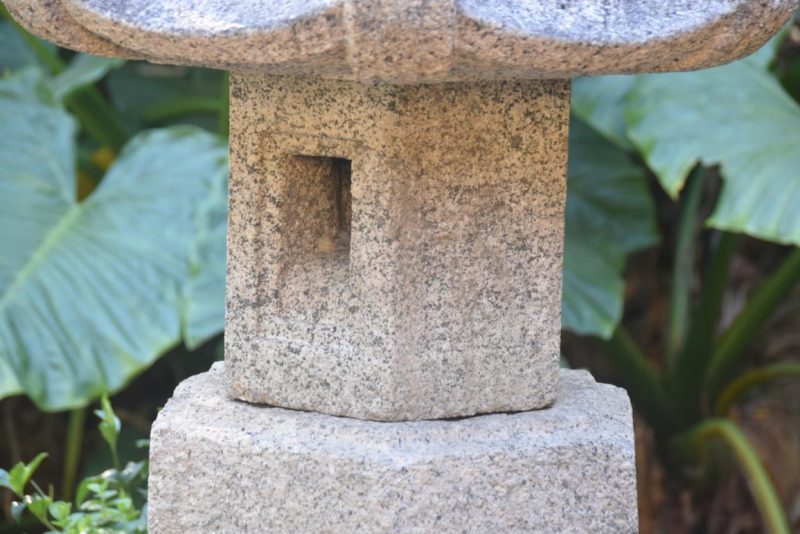 Edo Period Granite Garden Lantern Height:1630mm - Image 3