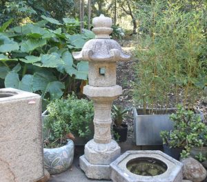 Edo Period Granite Garden Lantern Height:1630mm