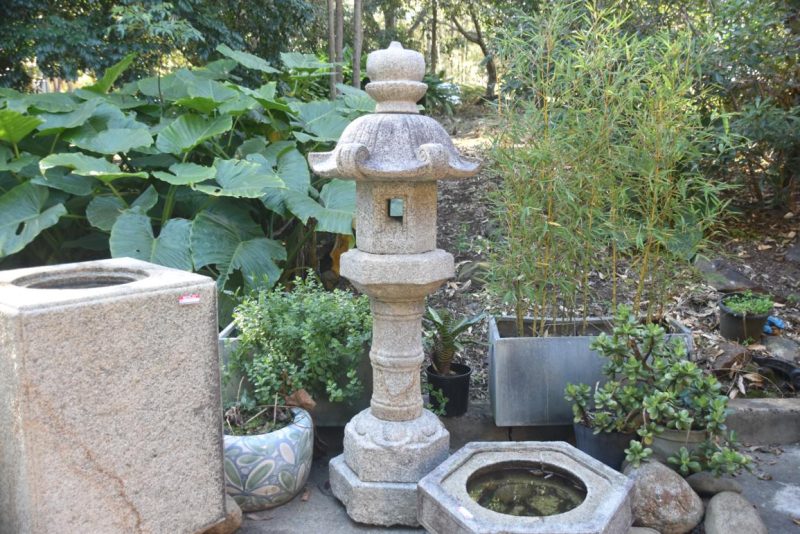 Edo Period Granite Garden Lantern Height:1630mm
