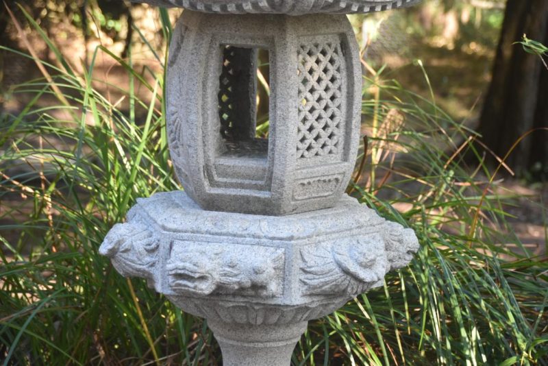 Vintage Granite Garden Lantern Height:2000mm - Image 5