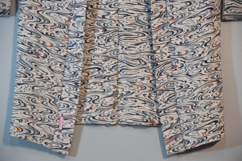 Japanese Vintage Silk Haori Jacket - Image 7