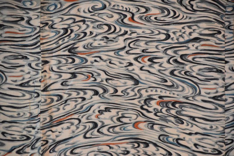 Japanese Vintage Silk Haori Jacket - Image 2