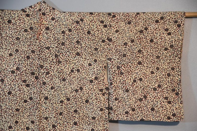 Cherry Blossom Vintage Silk Haori Jacket - Image 9