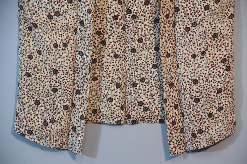 Cherry Blossom Vintage Silk Haori Jacket - Image 7
