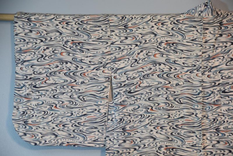 Japanese Vintage Silk Haori Jacket - Image 8