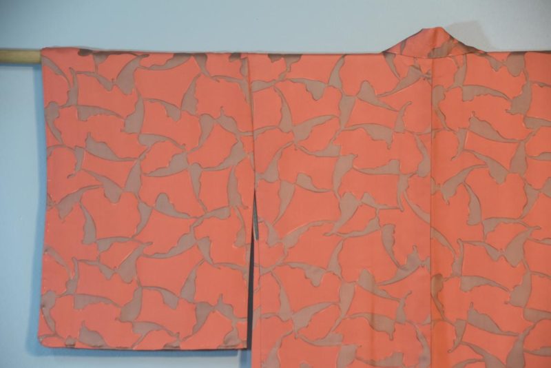Japanese Vintage Silk Haori Jacket - Image 6