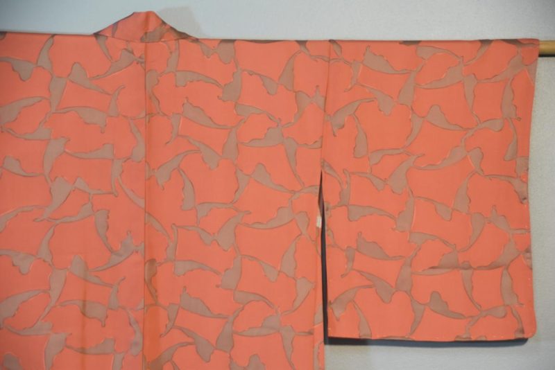Japanese Vintage Silk Haori Jacket - Image 5