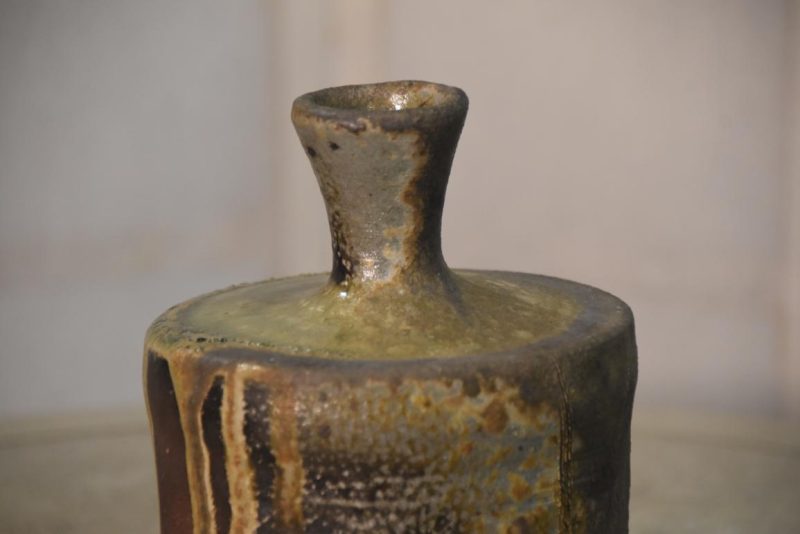 Japanese Pottery Vase Width:130 mm's - Image 3