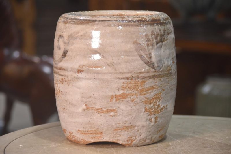 Shino Pottery Hibachi Width:205mm - Image 3