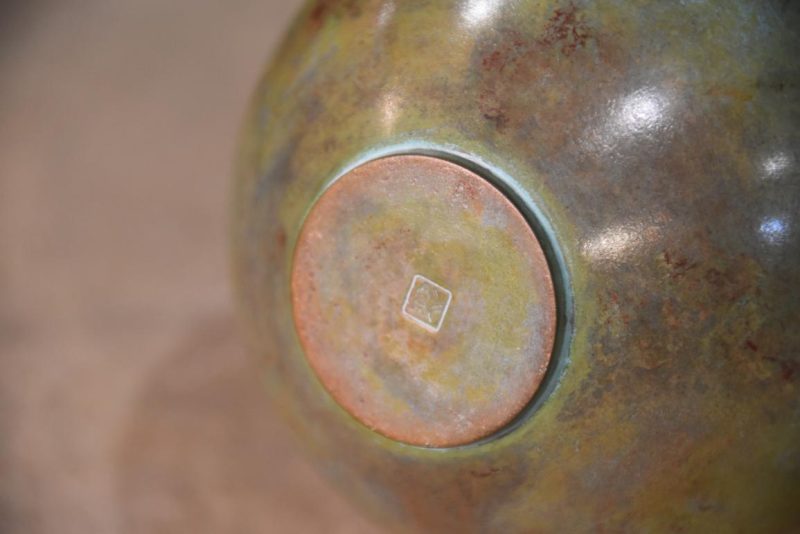 Murashido Bronze Vase 80 mm's wide - Image 7