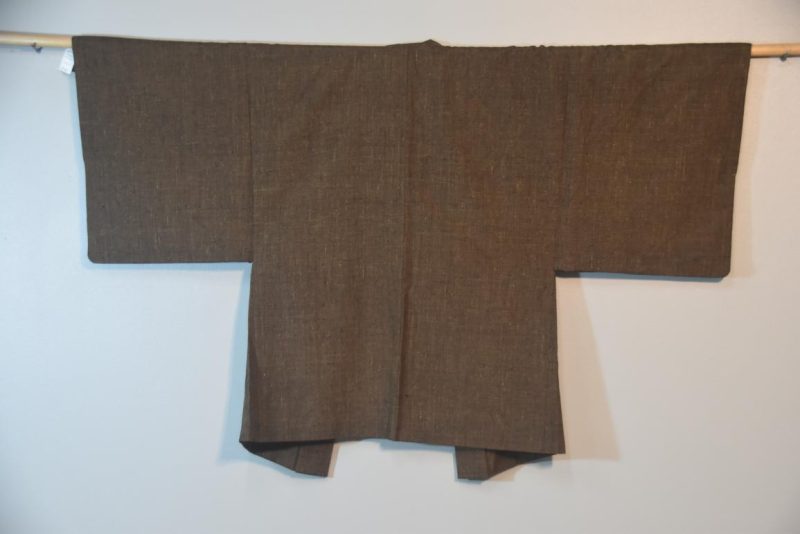 Vintage Japanese Silk Mans Haori (Kimono Jacket) - Image 4