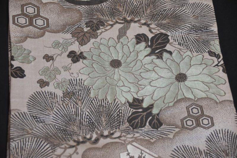 Crane Vintage Japanese Table Runner / Obi - Image 5