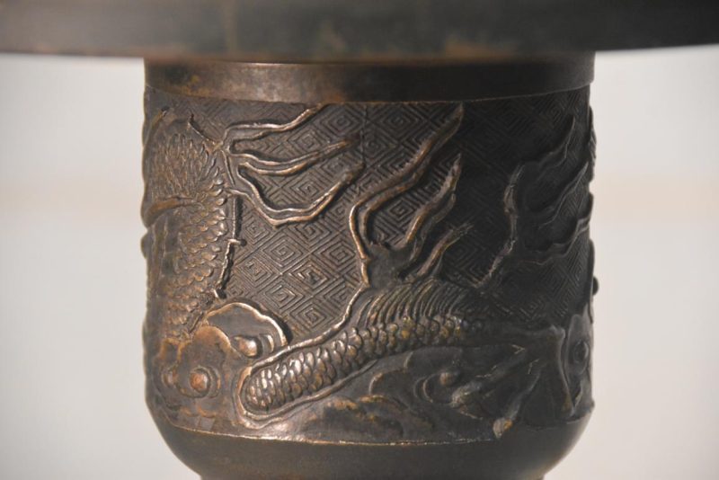 Japanese Bronze Usubata 320mm - Image 3