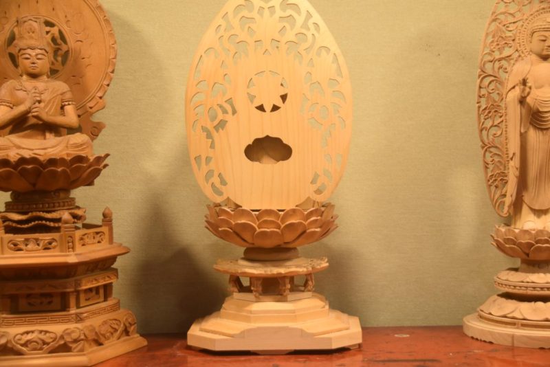 Japanese Wooden Seated Buddha - Image 6