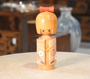 Unusual Japanese Kokeshi Doll Height:240mm