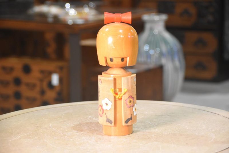 Unusual Japanese Kokeshi Doll Height:240mm