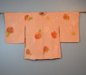 Peach Vintage Silk Haori Jacket