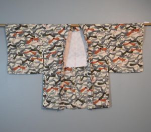 Vintage Soft Silk Haori Jacket