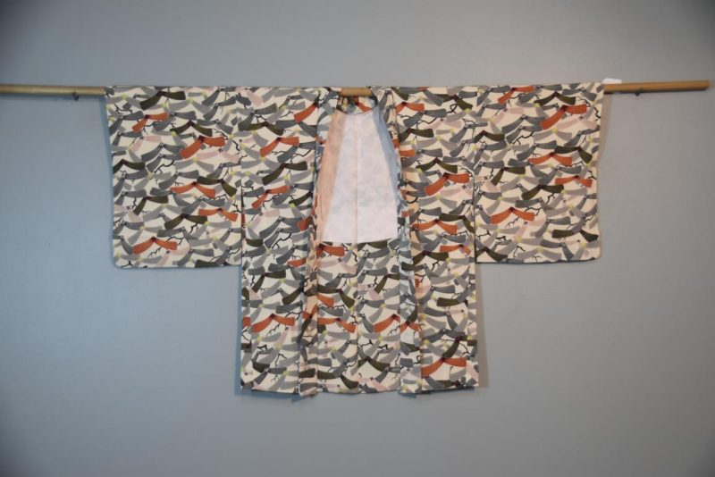 Vintage Soft Silk Haori Jacket