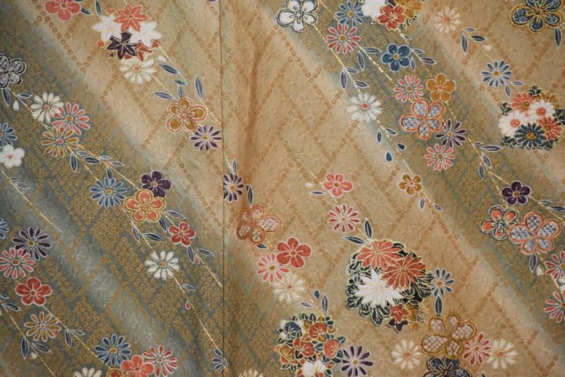 Japanese Silk Vintage Kimono - Image 2