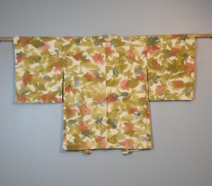 Water Colors Vintage Silk Haori Jacket