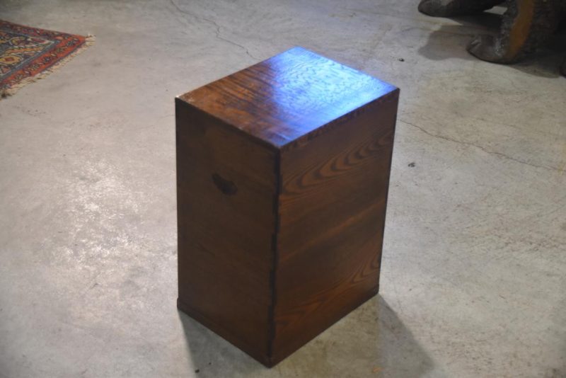 Burled Mulberry Hikidashi Drawer Chest  Width:333mm - Image 10