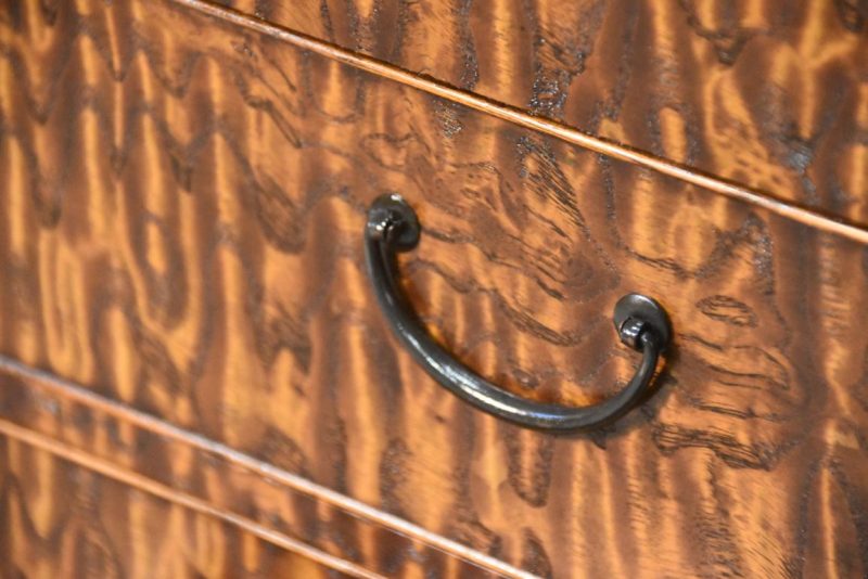 Burled Mulberry Hikidashi Drawer Chest  Width:333mm - Image 2