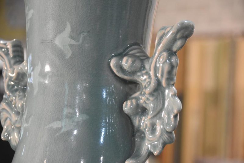 Korean Celadon Vase Height:620mm - Image 6