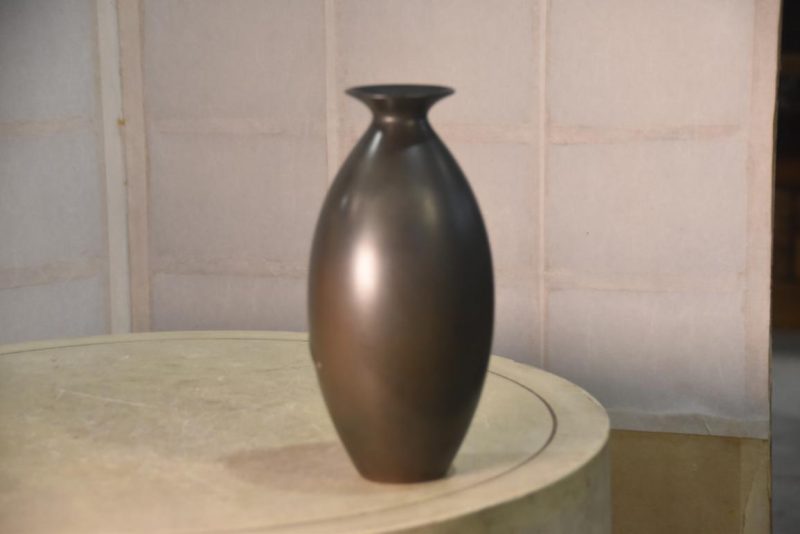 Bronze Koi Vase Height:240mm - Image 5