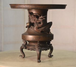 Japanese Dragon Usubata (Ikenobu Vase) Width:300mm