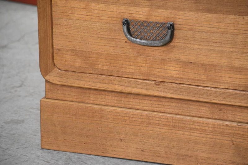 Japanese Vintage Kamo Wedding Chest (2 Sections) Width:1060mm - Image 16