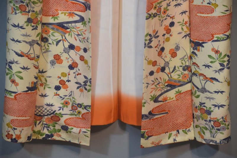Japanese Silk Vintage Kimono - Image 2
