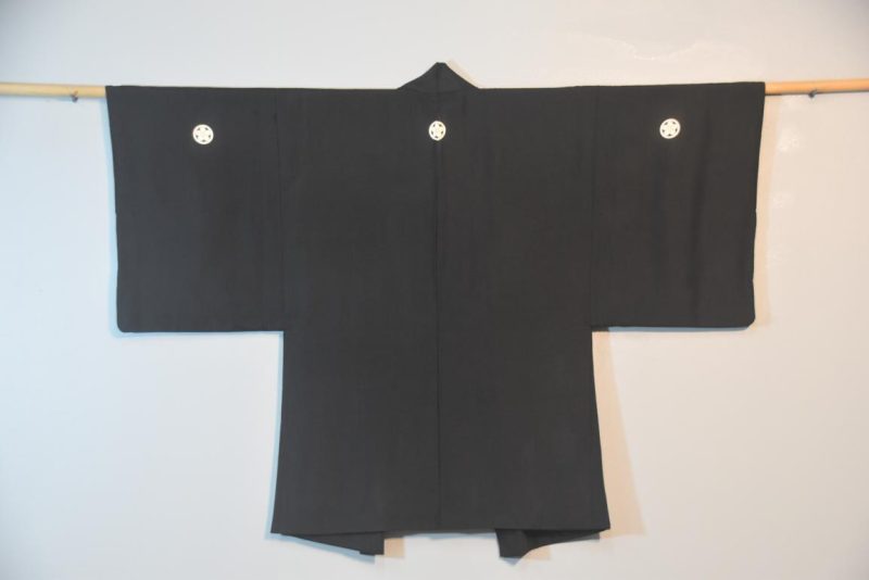 Vintage Japanese Silk Mans Haori (Kimono Jacket) - Image 3
