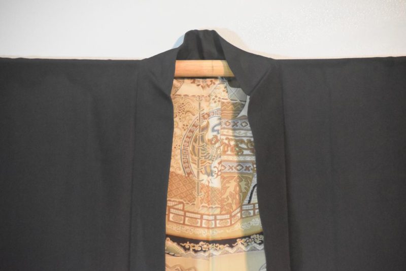 Vintage Japanese Silk Mans Haori (Kimono Jacket) - Image 4