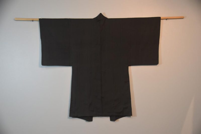 Vintage Japanese Silk Mans Haori (Kimono Jacket) - Image 7