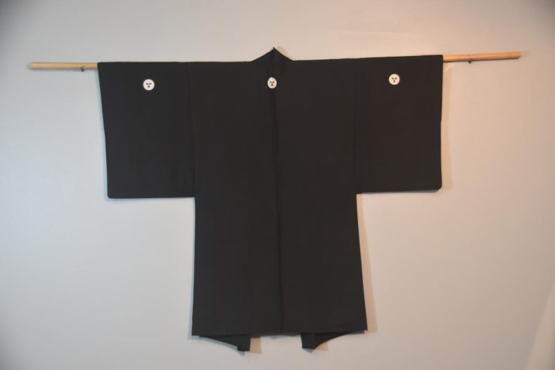 Vintage Japanese Silk Mans Haori (Kimono Jacket) - Image 3