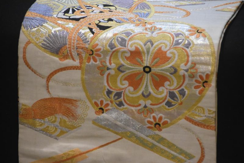Japanese Drums Vintage Maru Table Runner / Obi - Image 2
