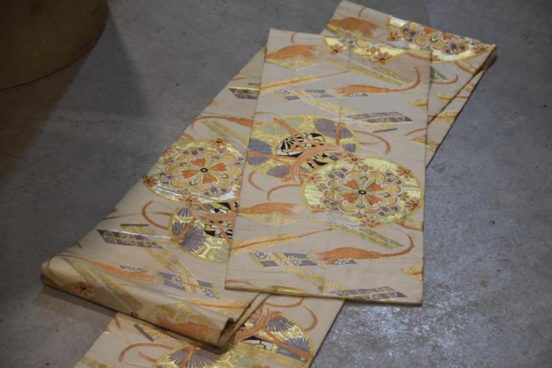 Japanese Drums Vintage Maru Table Runner / Obi - Image 6