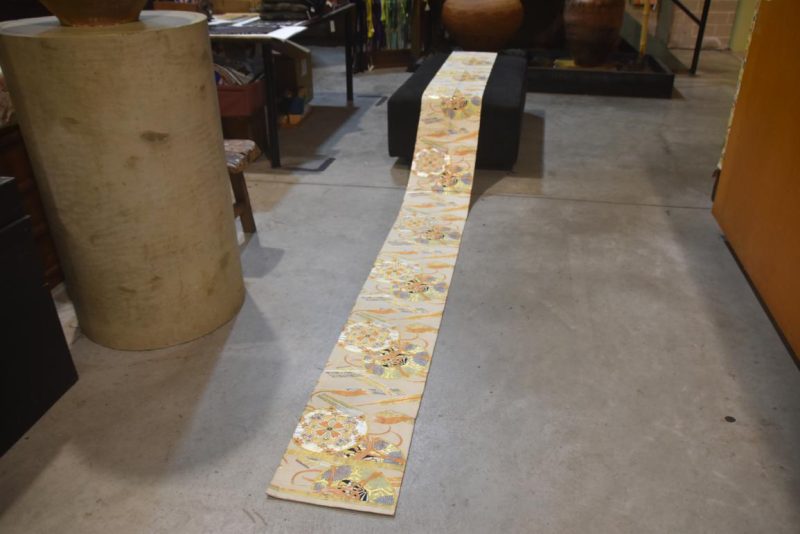 Japanese Drums Vintage Maru Table Runner / Obi - Image 5