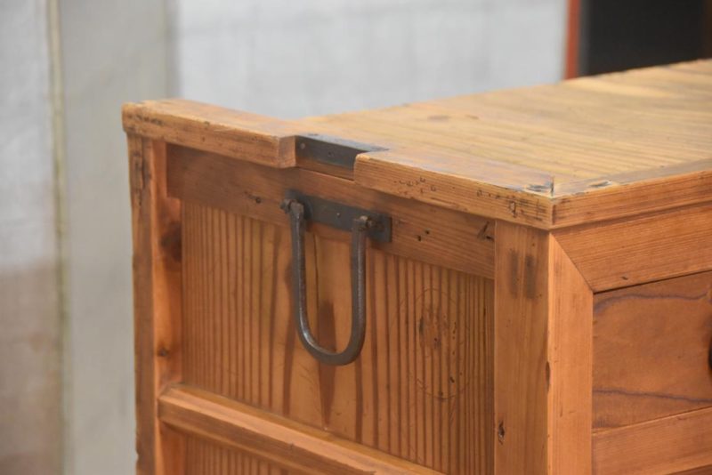 Antique Merchant's Chest Width:970mm - Image 12