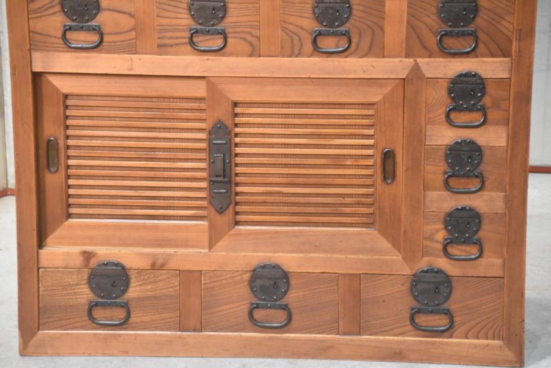 Antique Merchant's Chest Width:970mm - Image 5