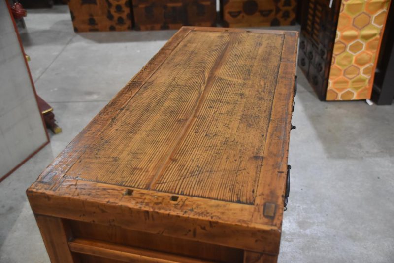 Antique Merchant's Chest Width:970mm - Image 12